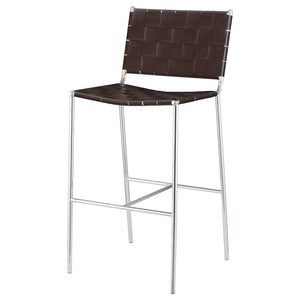 Langton - Upholstered Bar Chair - Brown