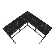Corner Accent Console Table For Entryway, Unique L-Shaped Design - R&R Furniture Gallery (Fountain Valley, CA)