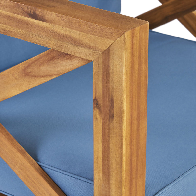 Brava - Mid - Century Modern Club Chair With Water Resistant Cushions - R&R Furniture Gallery (Fountain Valley, CA)