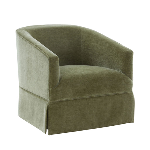 Elm - Skirted Swivel Chair - R&R Furniture Gallery (Fountain Valley, CA)