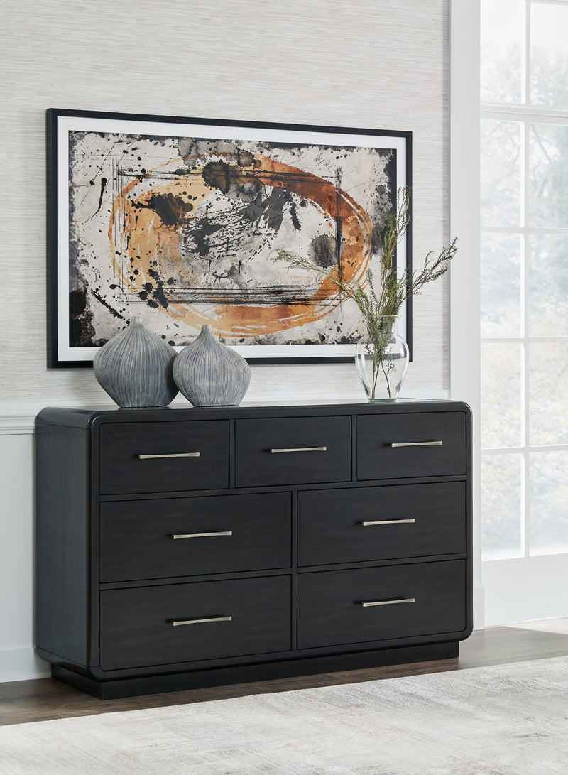 Rowanbeck - Dresser - Black - R&R Furniture Gallery (Fountain Valley, CA)