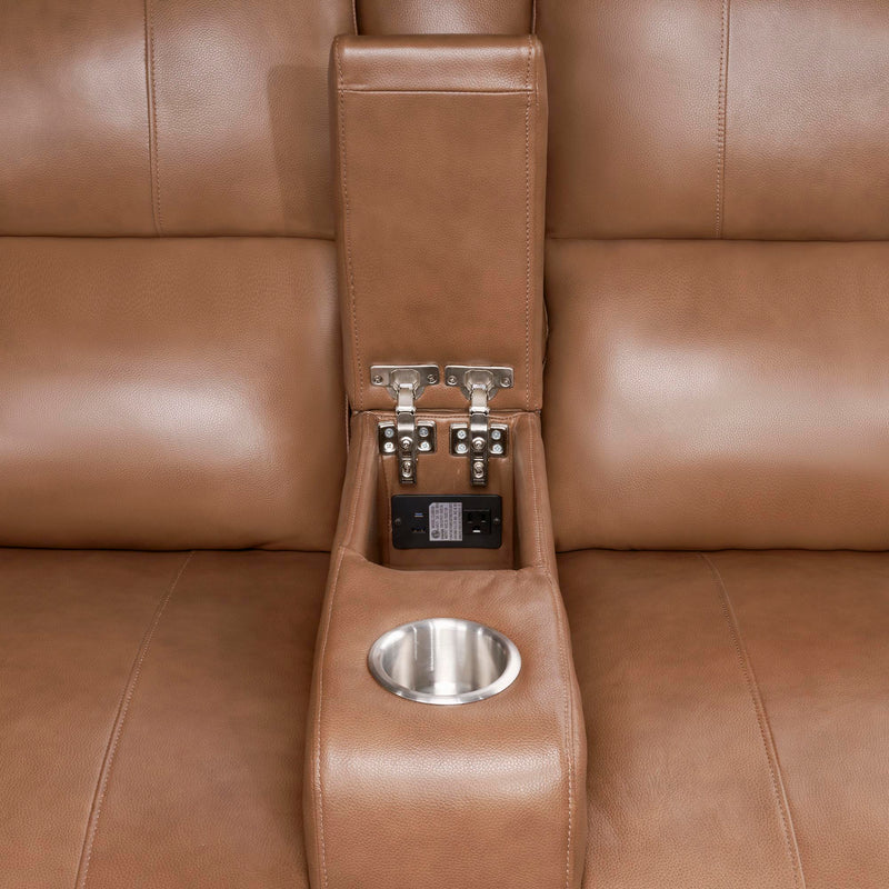Modesto - Modular Power Reclining Sectional With Power Adjustable Headrests