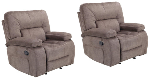 Chapman - Manual Glider Recliner - R&R Furniture Gallery (Fountain Valley, CA)