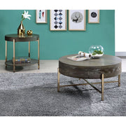 Weyton - Coffee Table - Light Brown & Champagne - R&R Furniture Gallery (Fountain Valley, CA)