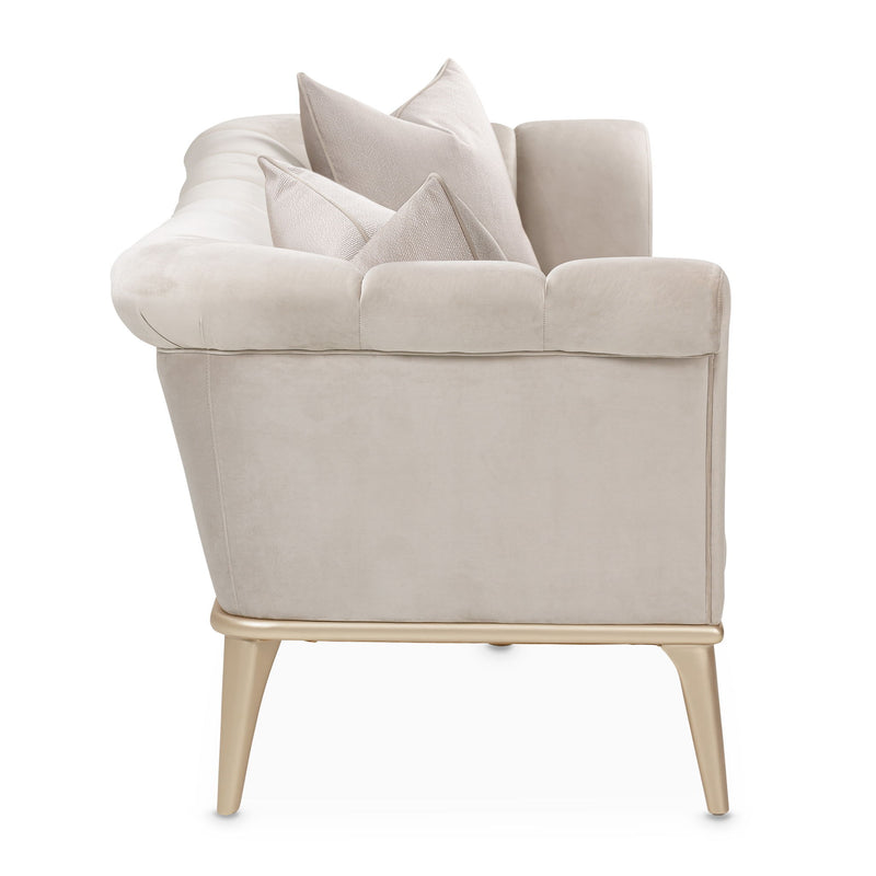 Yvette - Sofa - Porcini / Medium Champagne - R&R Furniture Gallery (Fountain Valley, CA)