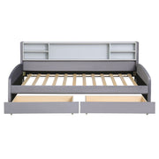 Luxurious Upholstered Platform Bed With Storage Drawers - R&R Furniture Gallery (Fountain Valley, CA)