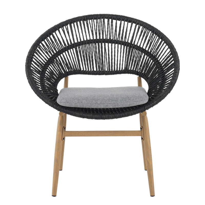 Cyril - Outdoor Papasan Style Dining Chair (Set of 2) - R&R Furniture Gallery (Fountain Valley, CA)
