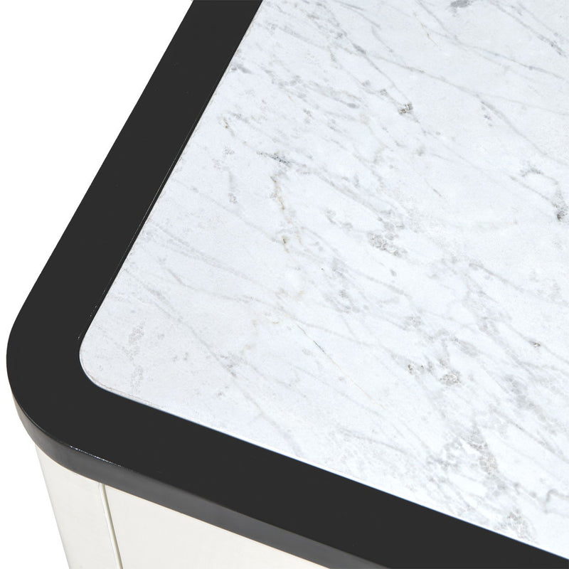 Tuxedo - 3-Drawer Nightstand - Piano Keyboard - R&R Furniture Gallery (Fountain Valley, CA)