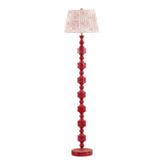 Peggy - Spotted Floor Lamp - Pink - R&R Furniture Gallery (Fountain Valley, CA)