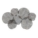 Uttermost Ripley metal wall art, modern wall decor with intricate geometric design, suitable for contemporary interior decoration.