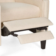 Minimalist Design Fabric Push Back Chair - R&R Furniture Gallery (Fountain Valley, CA)