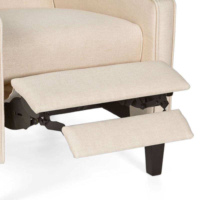 Minimalist Design Fabric Push Back Chair - R&R Furniture Gallery (Fountain Valley, CA)