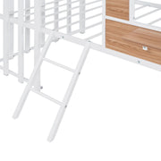 Loft Bed With Roof, Window, Guardrail, Ladder - R&R Furniture Gallery (Fountain Valley, CA)