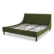 Aspen - Vertical Tufted Modern Headboard Platform Bed Set - R&R Furniture Gallery (Fountain Valley, CA)