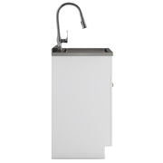 Beckham - Laundry Cabinet & Faucet And Stainless Steel Sink - R&R Furniture Gallery (Fountain Valley, CA)