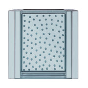 Nysa - 24" End Table - Mirrored & Faux Crystals - R&R Furniture Gallery (Fountain Valley, CA)