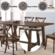 Kaelyn - Dining Table - Dark Oak - R&R Furniture Gallery (Fountain Valley, CA)