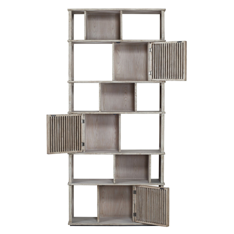 Marco - Bookcase - Light Gray Wash