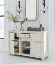 Robbinsdale - Dining Room Server - Antique White - R&R Furniture Gallery (Fountain Valley, CA)