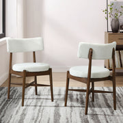 Mid Century Modern Dining Chairs With Unique Design - R&R Furniture Gallery (Fountain Valley, CA)