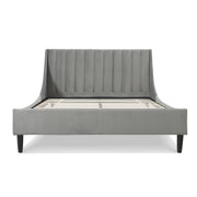 Aspen - Vertical Tufted Modern Headboard Platform Bed Set - R&R Furniture Gallery (Fountain Valley, CA)