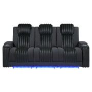 Duran - Power Reclining Sofa With Power Headrest - R&R Furniture Gallery (Fountain Valley, CA)