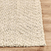 Classic Home herringbone jute rug with natural earthy tones, ideal as a stylish area rug for living spaces.