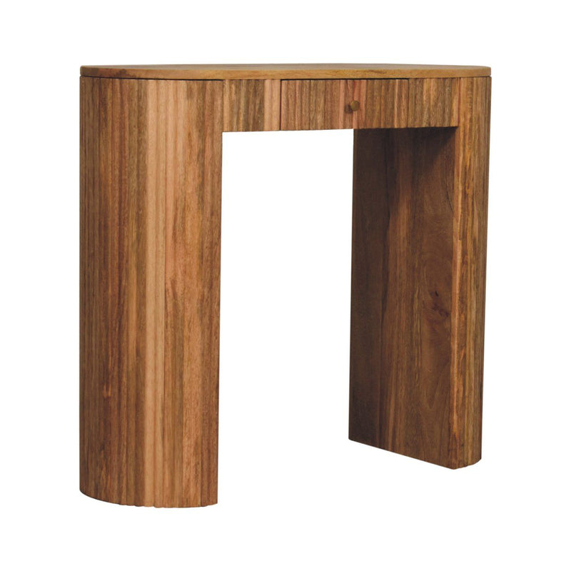 Soba - Straight Console Table - Oak - R&R Furniture Gallery (Fountain Valley, CA)