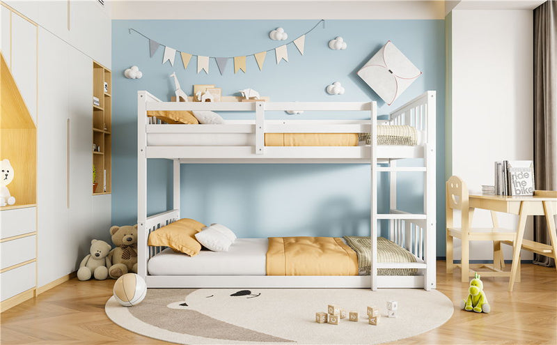 Solid Construction Bunk Bed & Ladder - R&R Furniture Gallery (Fountain Valley, CA)
