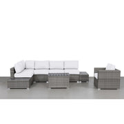 Stylish Entertainment Sectional Set, Outdoor Living - R&R Furniture Gallery (Fountain Valley, CA)