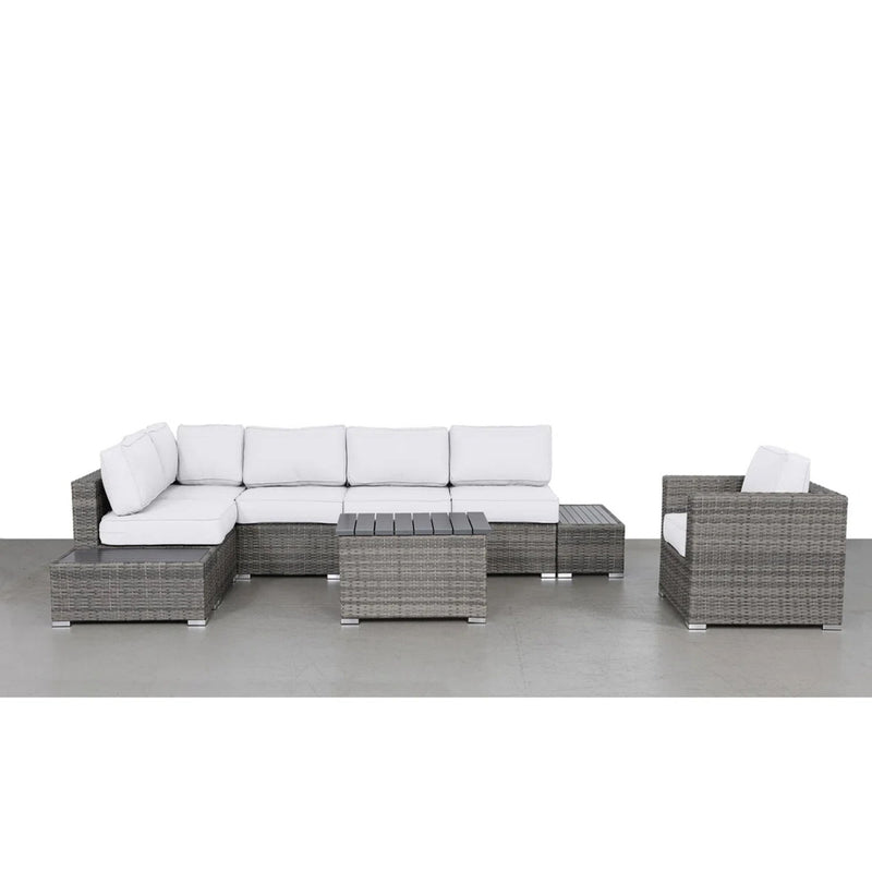 Stylish Entertainment Sectional Set, Outdoor Living - R&R Furniture Gallery (Fountain Valley, CA)