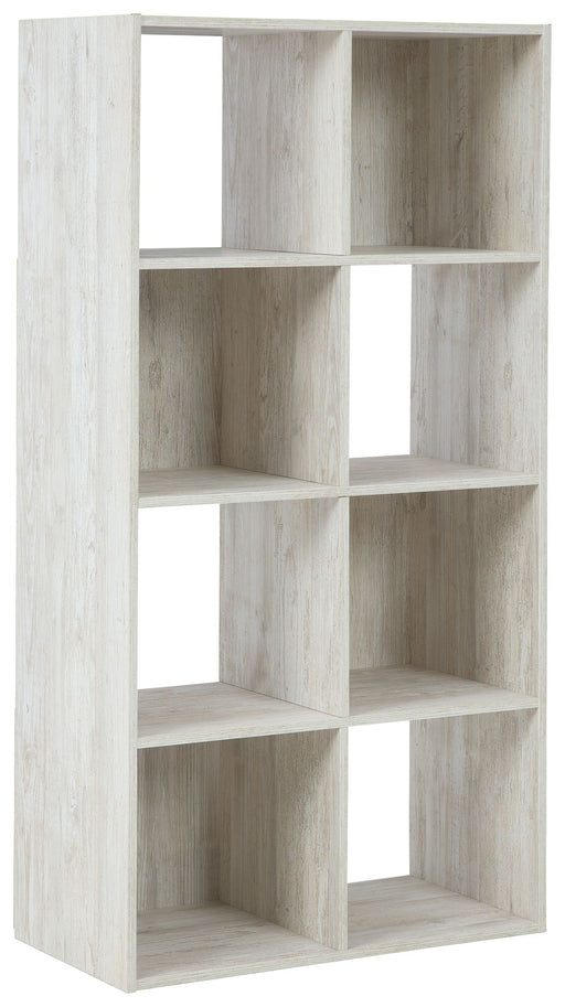 Signature Design by Ashley Paxberry Cube Organizer with multiple open compartments for stylish storage and organization.