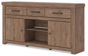 Garistyn - LG TV Stand With Fireplace Option
