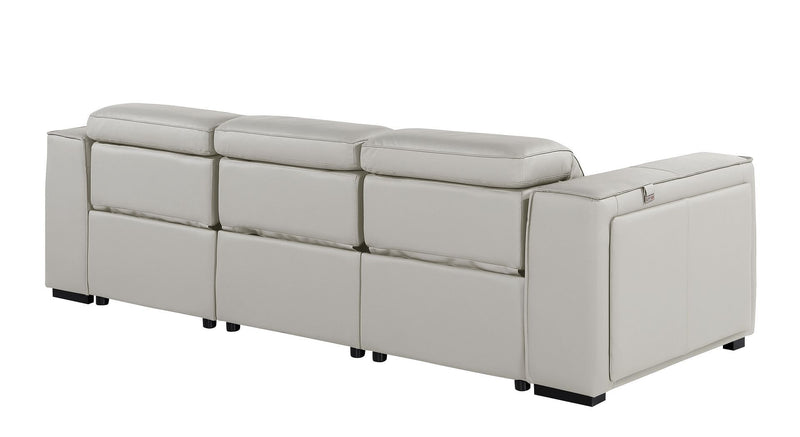 1224 - 3-Piece Modular Power Reclining Sofa In With 3 Power Recliners & Power Headrests