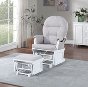 Madison - Glider & Ottoman - Base - R&R Furniture Gallery (Fountain Valley, CA)