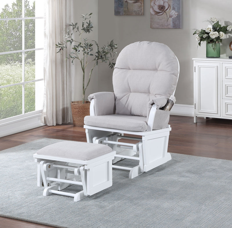 Madison - Glider & Ottoman - Base - R&R Furniture Gallery (Fountain Valley, CA)