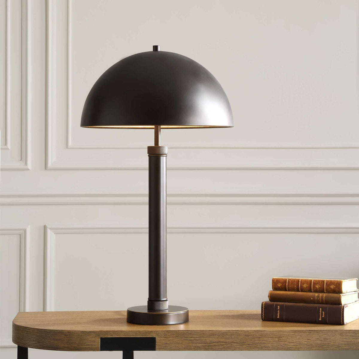 Table Lamp - Black Metal