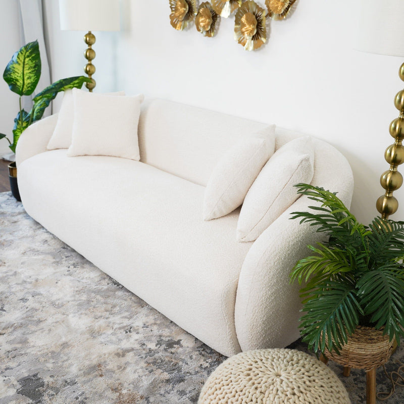 Linden - Sofa - Ivory - R&R Furniture Gallery (Fountain Valley, CA)