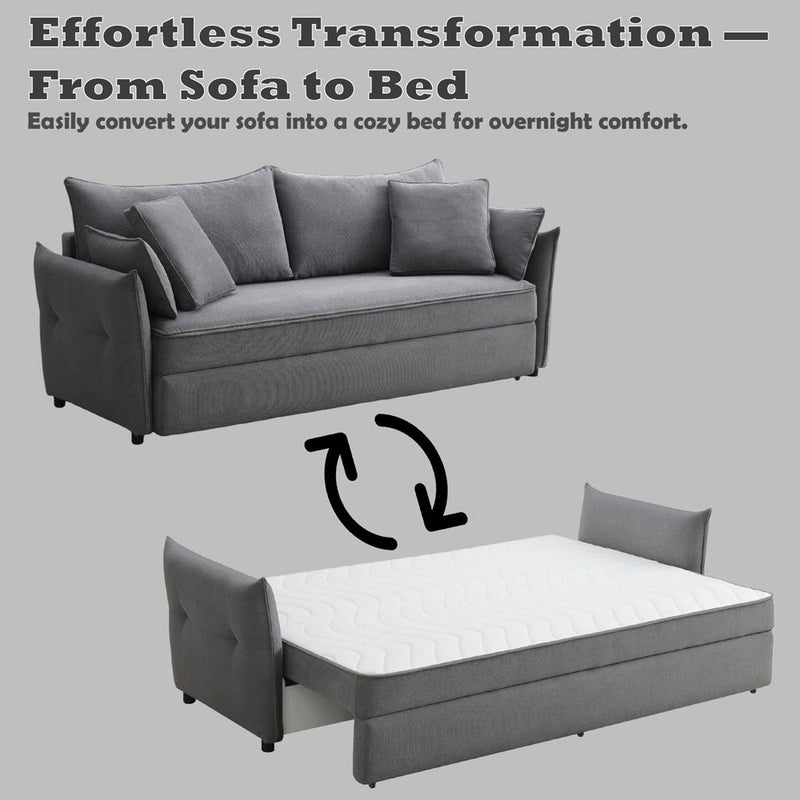 Irina - Sofa With Sleeper - R&R Furniture Gallery (Fountain Valley, CA)
