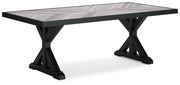 Beachcroft - Rect Dining Table W/Umb Opt - R&R Furniture Gallery (Fountain Valley, CA)