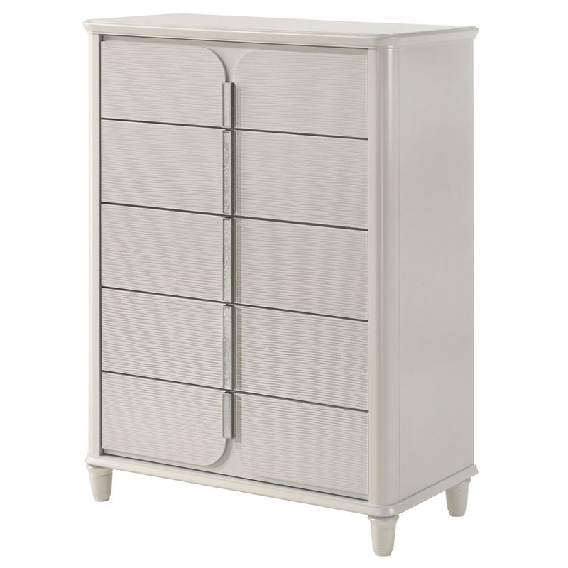 Laveda - Chest - Pearl White - R&R Furniture Gallery (Fountain Valley, CA)