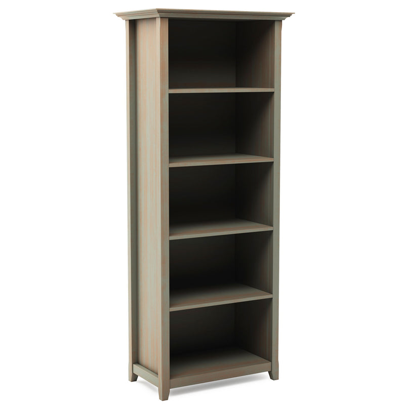 Amherst - 5 Shelf Bookcase, Handcrafted - R&R Furniture Gallery (Fountain Valley, CA)