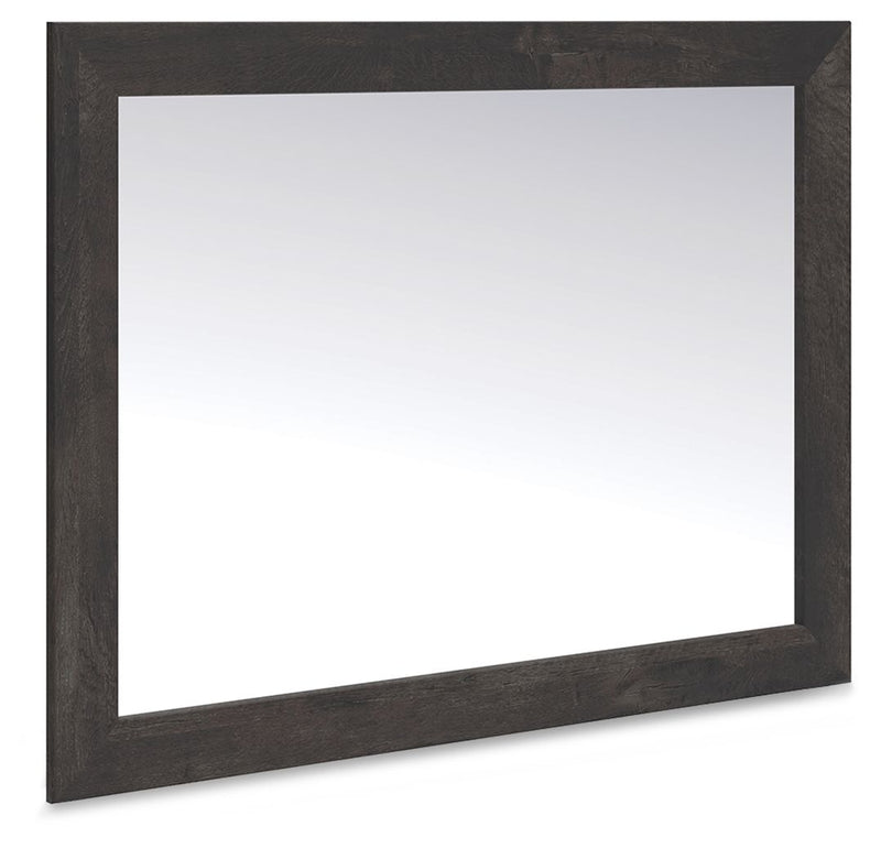 Hollivern - Bedroom Mirror - Dark Gray - R&R Furniture Gallery (Fountain Valley, CA)