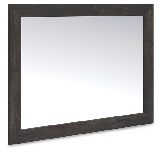 Hollivern - Bedroom Mirror - Dark Gray - R&R Furniture Gallery (Fountain Valley, CA)