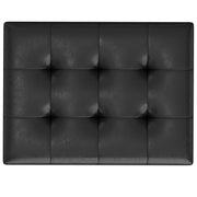 Shay - Large Square Coffee Table Storage Ottoman Mid-Century Style - R&R Furniture Gallery (Fountain Valley, CA)