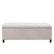 Elegant Design Tufted Top, Soft Close Storage Bench - R&R Furniture Gallery (Fountain Valley, CA)