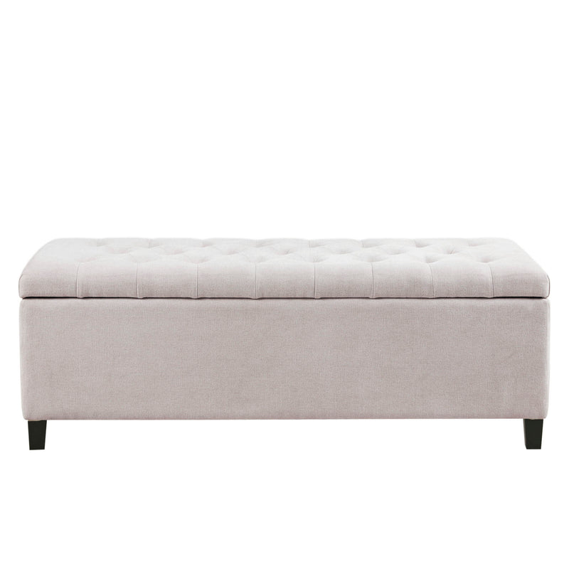Elegant Design Tufted Top, Soft Close Storage Bench - R&R Furniture Gallery (Fountain Valley, CA)