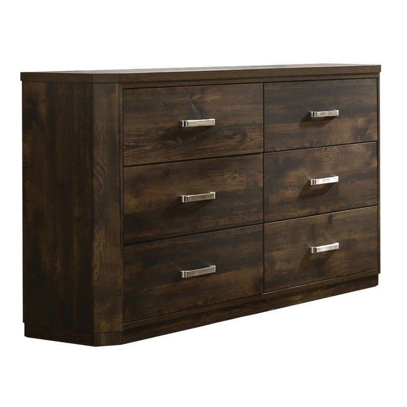 Elettra - Dresser - Rustic Walnut - R&R Furniture Gallery (Fountain Valley, CA)