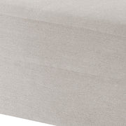 Candor - Ottoman Upholstered Footrest - Beige / Gray - R&R Furniture Gallery (Fountain Valley, CA)