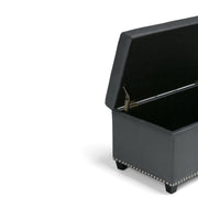 Amelia - Transitional Storage Ottoman Bench - R&R Furniture Gallery (Fountain Valley, CA)